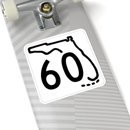 Florida 60 1955 (Florida) (Road Sign) STICKER Vinyl Kiss-Cut Decal - The Sticker Space