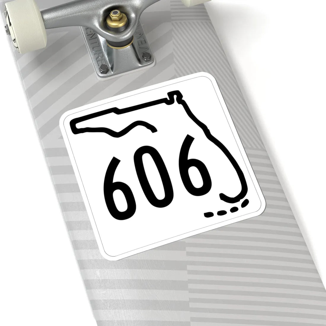 Florida 606 1955 (Florida) (Road Sign) STICKER Vinyl Kiss-Cut Decal - The Sticker Space