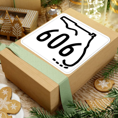 Florida 606 1955 (Florida) (Road Sign) STICKER Vinyl Kiss-Cut Decal - The Sticker Space