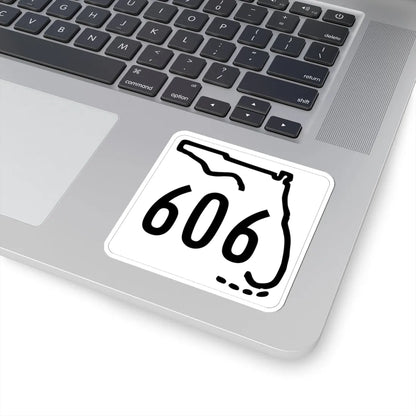 Florida 606 1955 (Florida) (Road Sign) STICKER Vinyl Kiss-Cut Decal - The Sticker Space