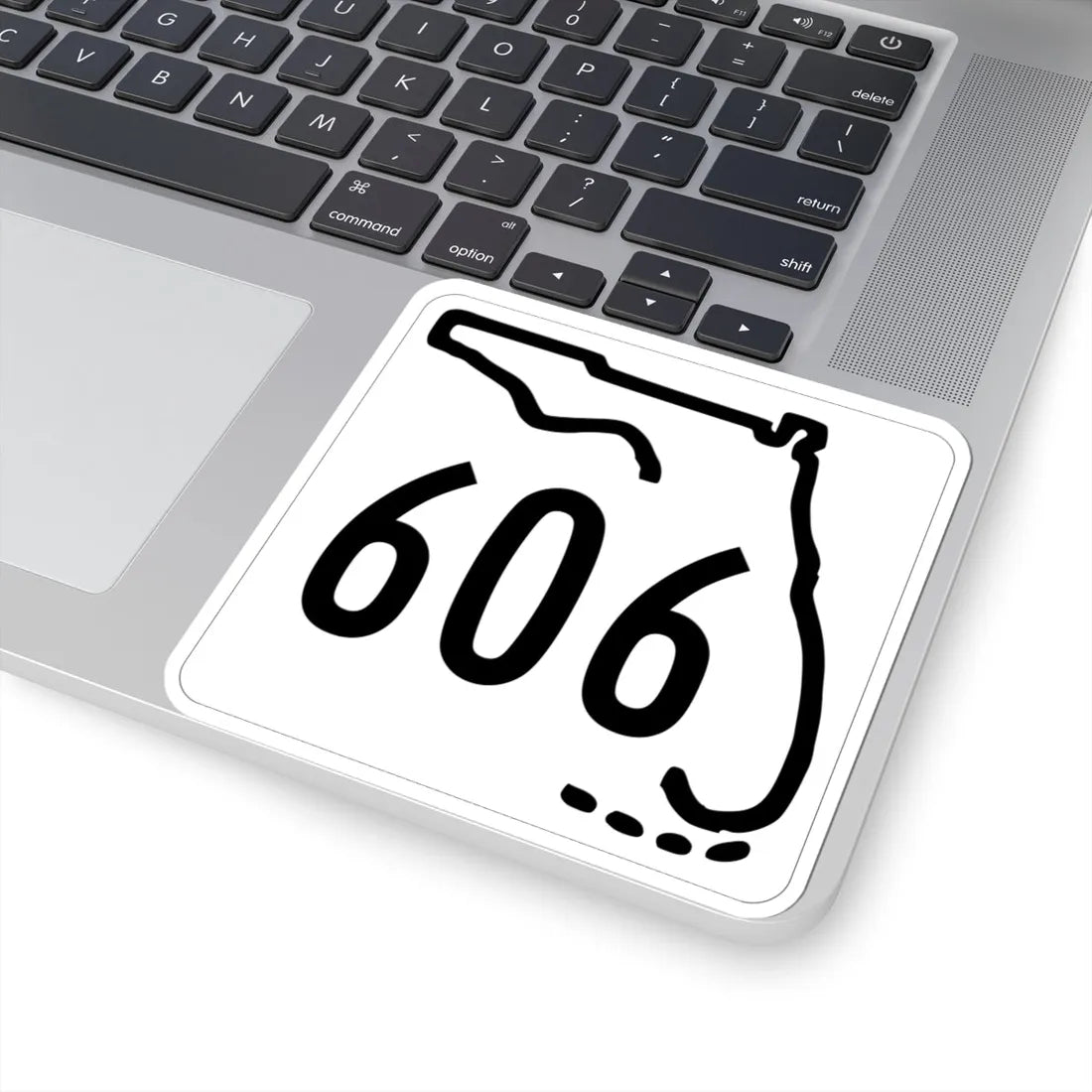 Florida 606 1955 (Florida) (Road Sign) STICKER Vinyl Kiss-Cut Decal - The Sticker Space