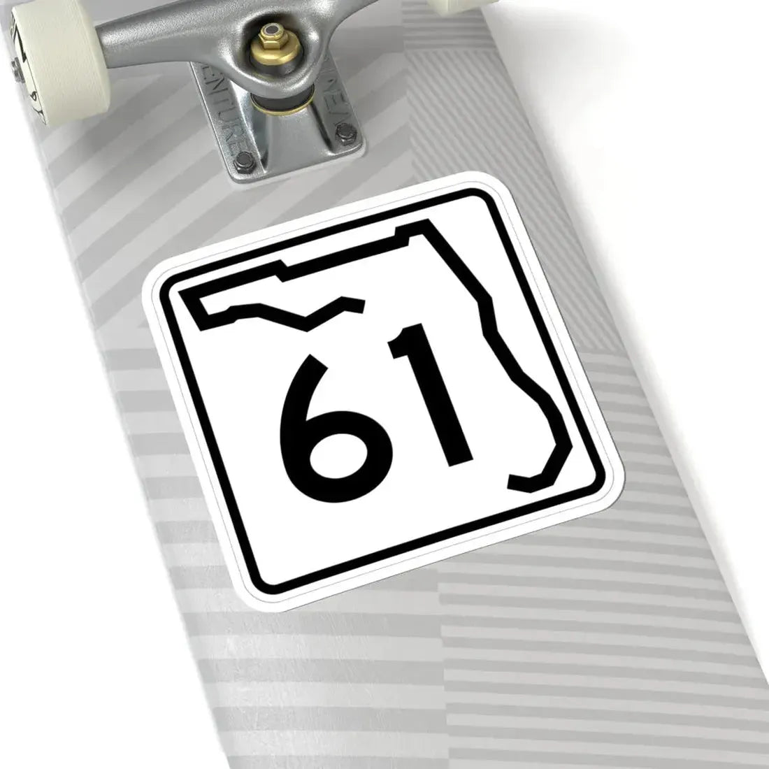 Florida 61 (Florida) (Road Sign) STICKER Vinyl Kiss-Cut Decal - The Sticker Space