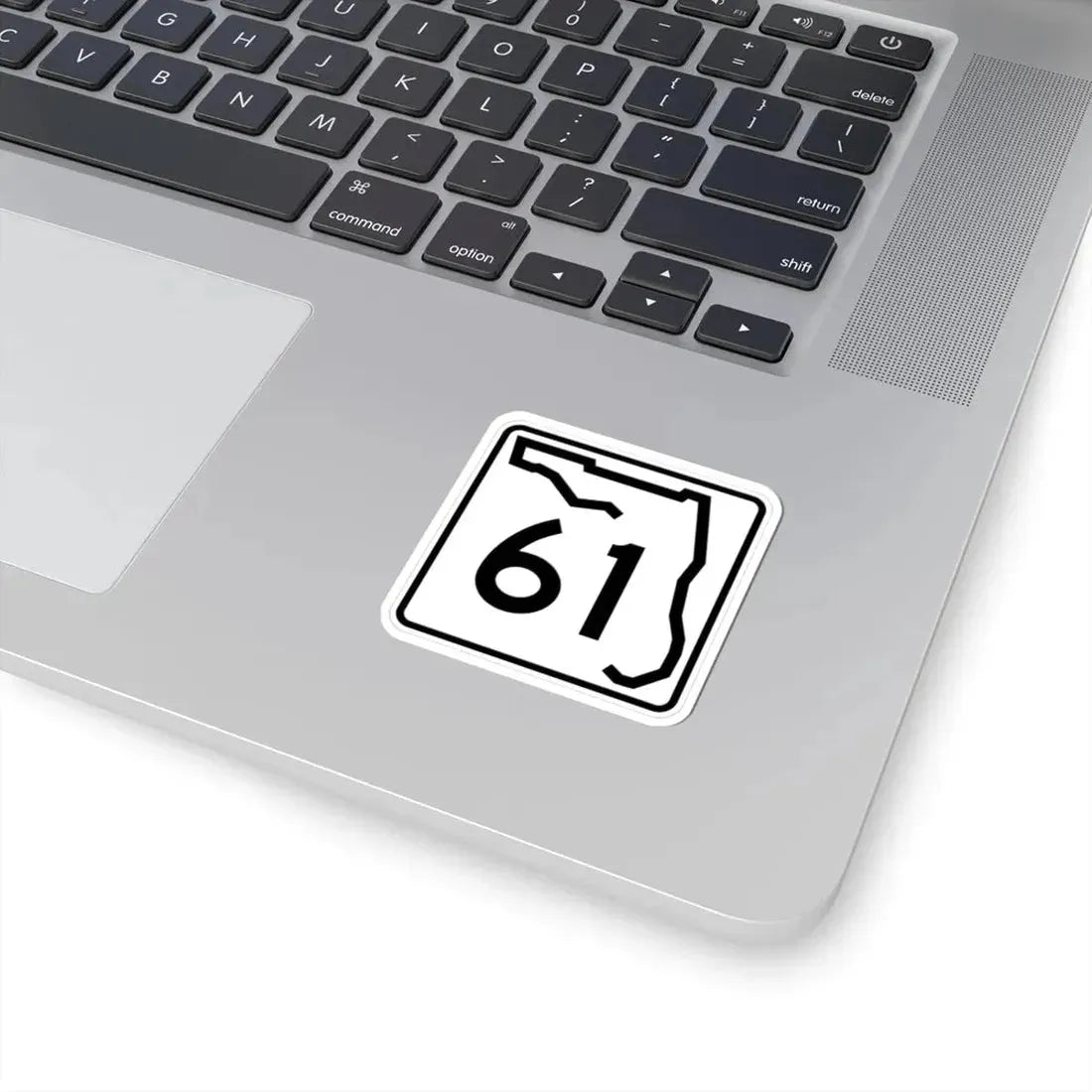 Florida 61 (Florida) (Road Sign) STICKER Vinyl Kiss-Cut Decal - The Sticker Space