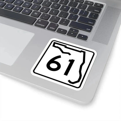 Florida 61 (Florida) (Road Sign) STICKER Vinyl Kiss-Cut Decal - The Sticker Space