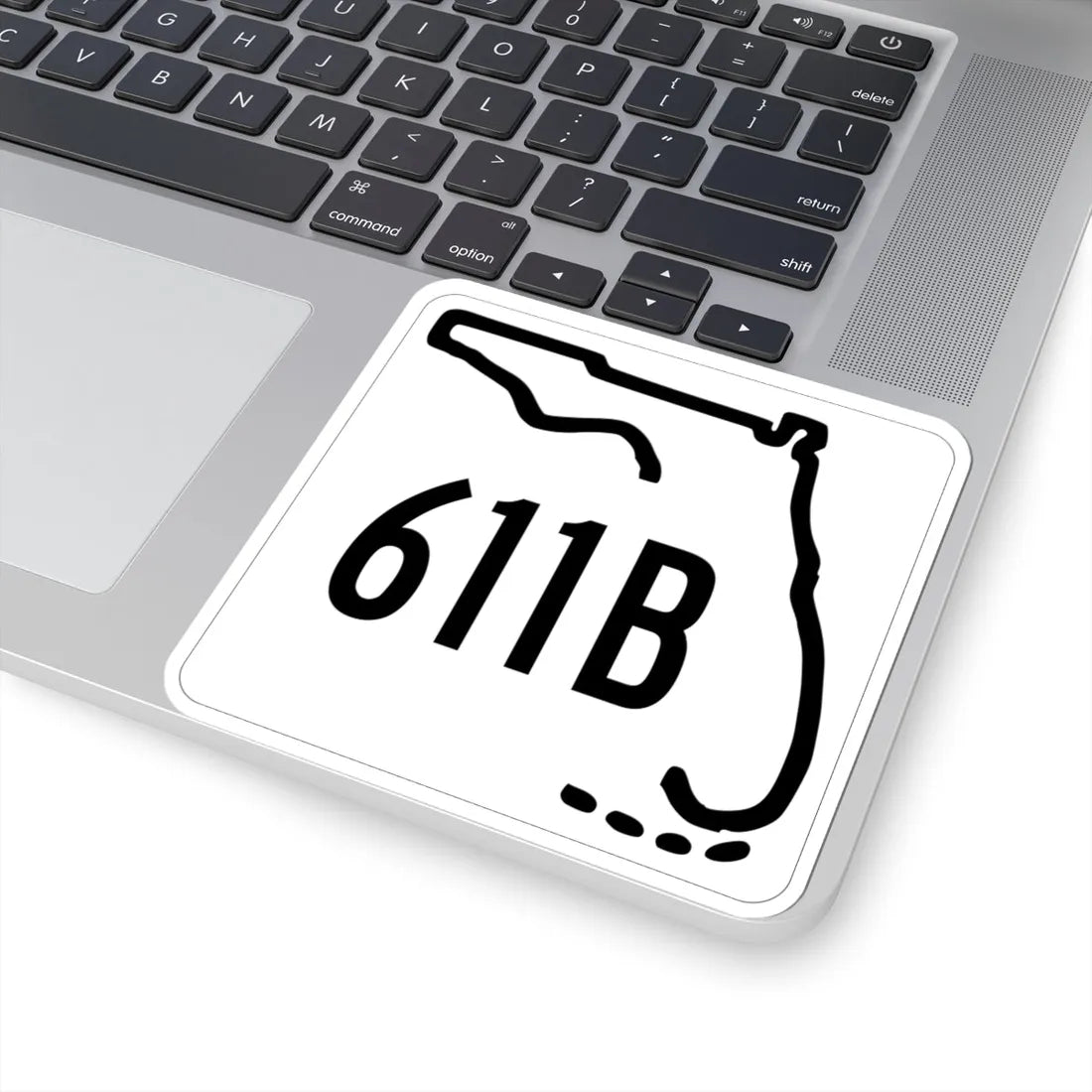 Florida 611B 1955 (Florida) (Road Sign) STICKER Vinyl Kiss-Cut Decal - The Sticker Space