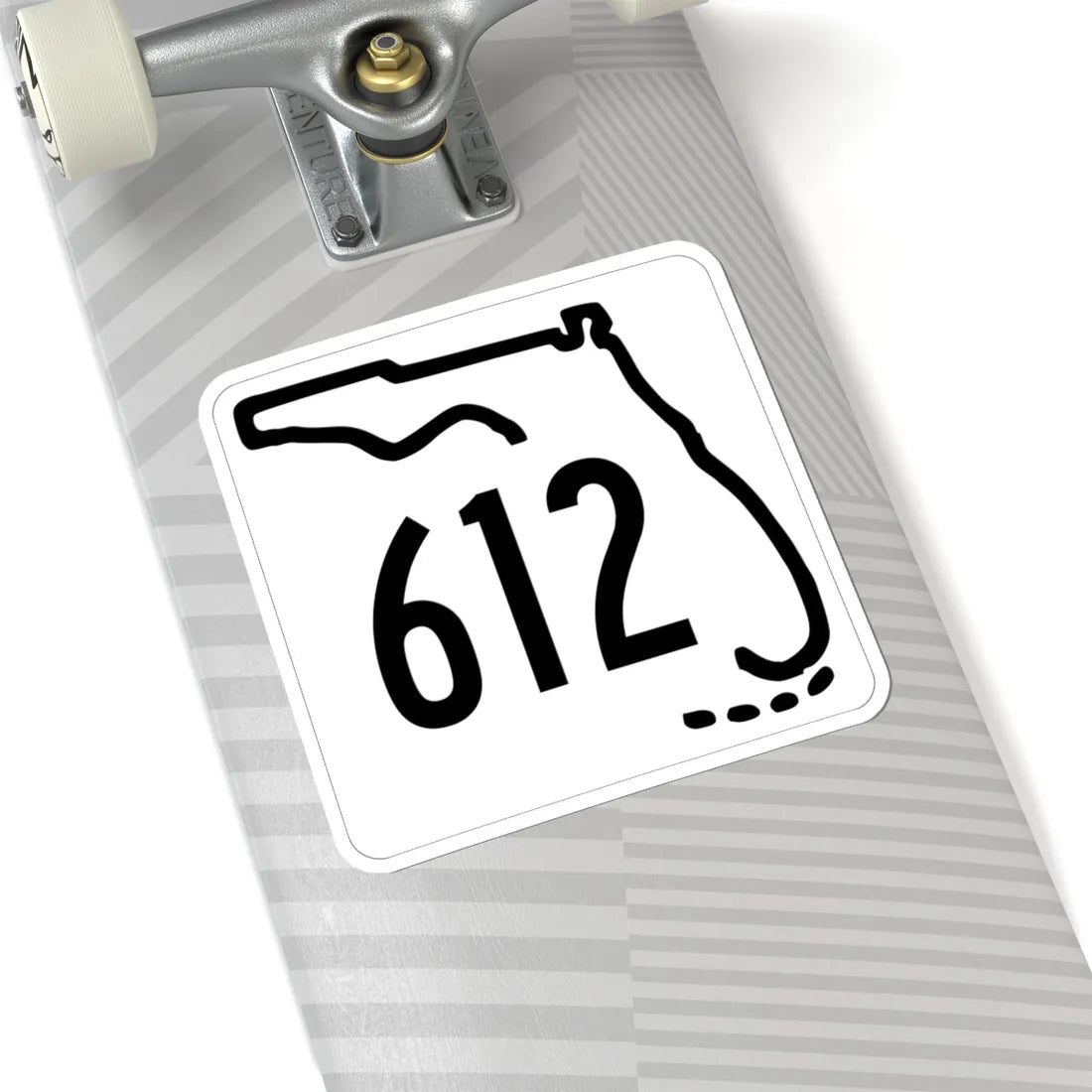 Florida 612 1955 (Florida) (Road Sign) STICKER Vinyl Kiss-Cut Decal - The Sticker Space