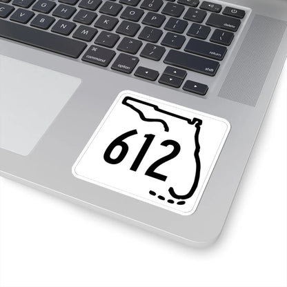 Florida 612 1955 (Florida) (Road Sign) STICKER Vinyl Kiss-Cut Decal - The Sticker Space
