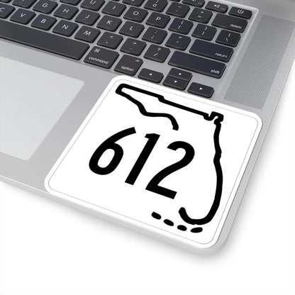 Florida 612 1955 (Florida) (Road Sign) STICKER Vinyl Kiss-Cut Decal - The Sticker Space