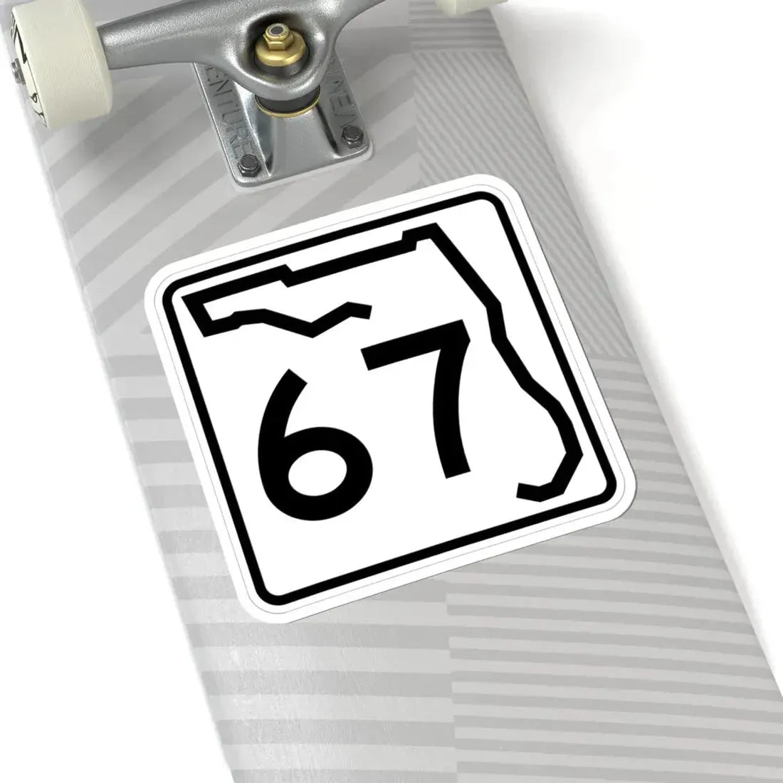 Florida 67 (Florida) (Road Sign) STICKER Vinyl Kiss-Cut Decal - The Sticker Space