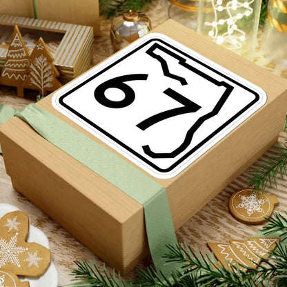 Florida 67 (Florida) (Road Sign) STICKER Vinyl Kiss-Cut Decal - The Sticker Space