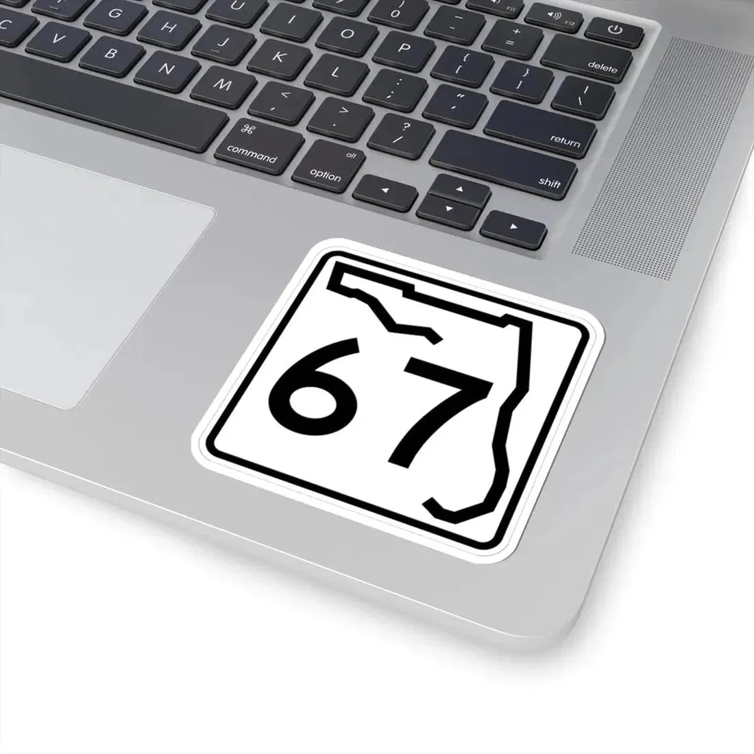 Florida 67 (Florida) (Road Sign) STICKER Vinyl Kiss-Cut Decal - The Sticker Space