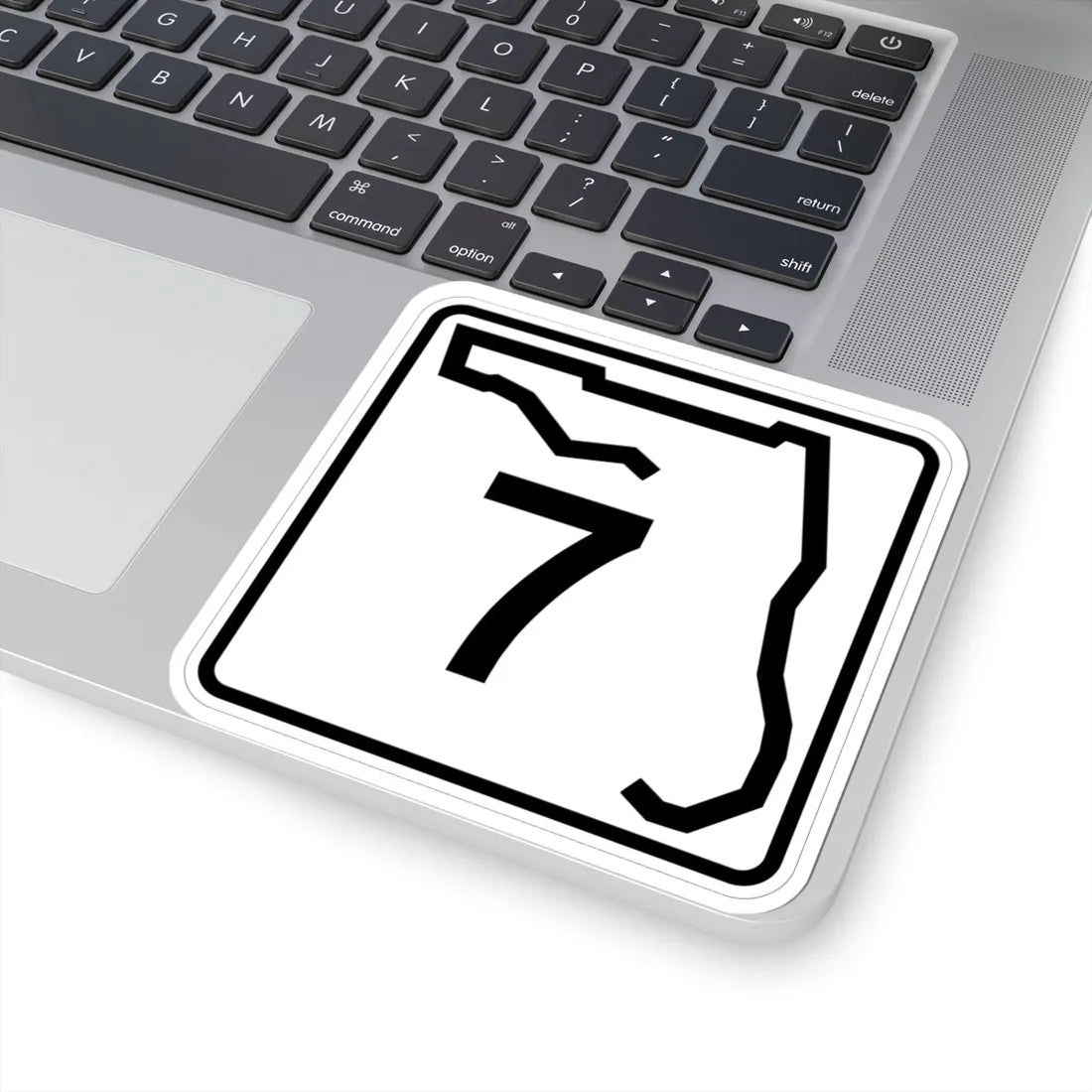 Florida 7 (Florida) (Road Sign) STICKER Vinyl Kiss-Cut Decal - The Sticker Space