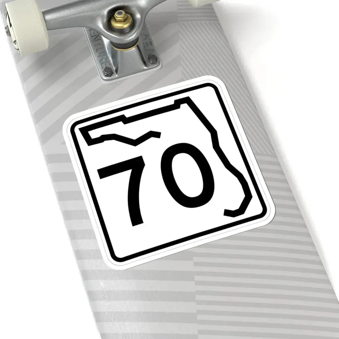 Florida 70 (Florida) (Road Sign) STICKER Vinyl Kiss-Cut Decal - The Sticker Space
