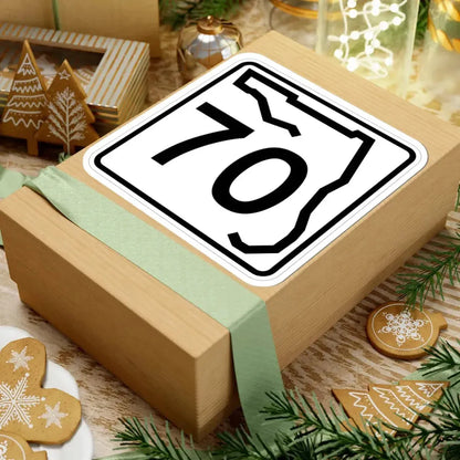 Florida 70 (Florida) (Road Sign) STICKER Vinyl Kiss-Cut Decal - The Sticker Space