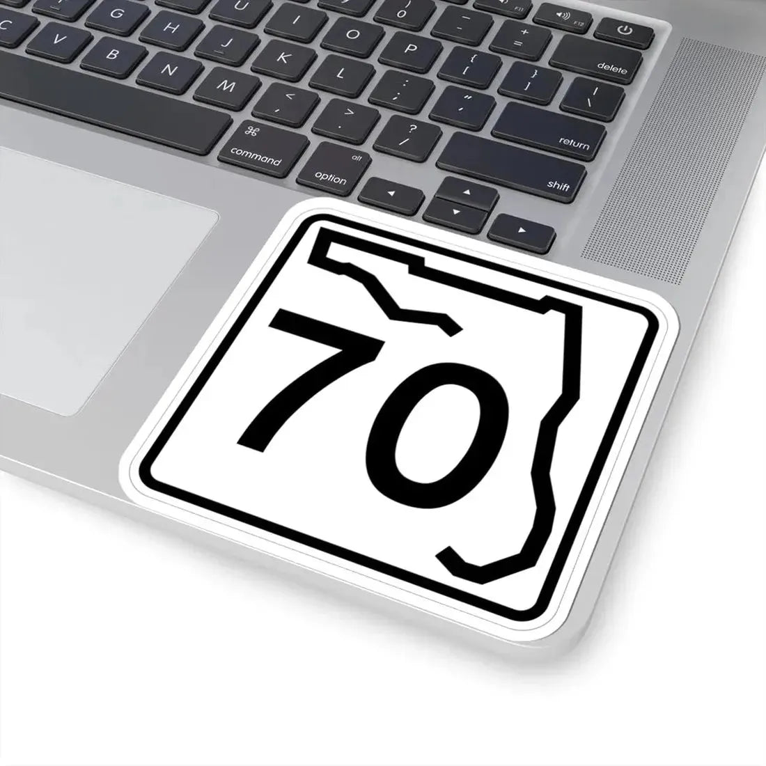 Florida 70 (Florida) (Road Sign) STICKER Vinyl Kiss-Cut Decal - The Sticker Space