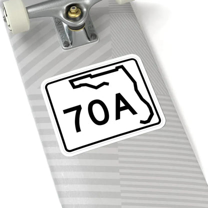 Florida 70A (Florida) (Road Sign) STICKER Vinyl Kiss-Cut Decal - The Sticker Space