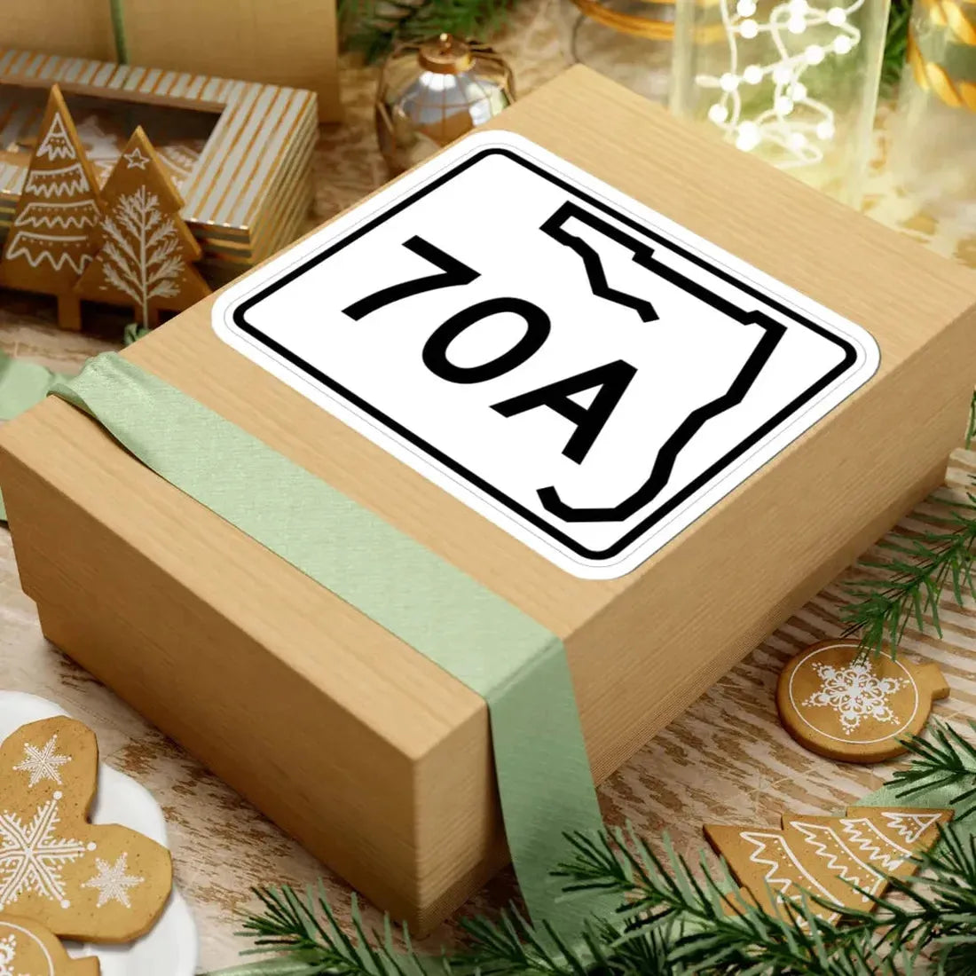 Florida 70A (Florida) (Road Sign) STICKER Vinyl Kiss-Cut Decal - The Sticker Space