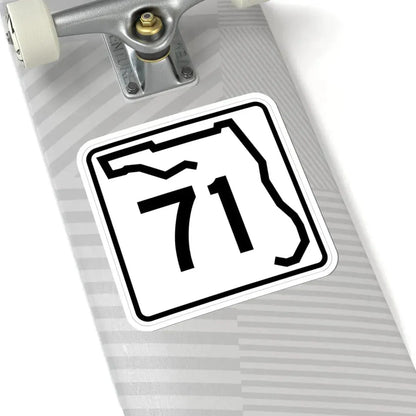 Florida 71 (Florida) (Road Sign) STICKER Vinyl Kiss-Cut Decal - The Sticker Space