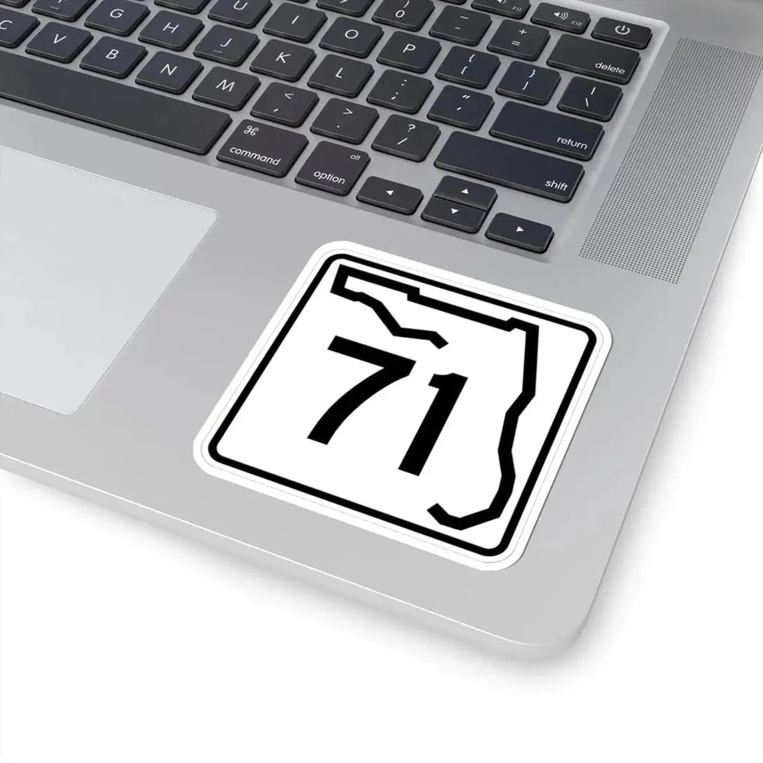 Florida 71 (Florida) (Road Sign) STICKER Vinyl Kiss-Cut Decal - The Sticker Space