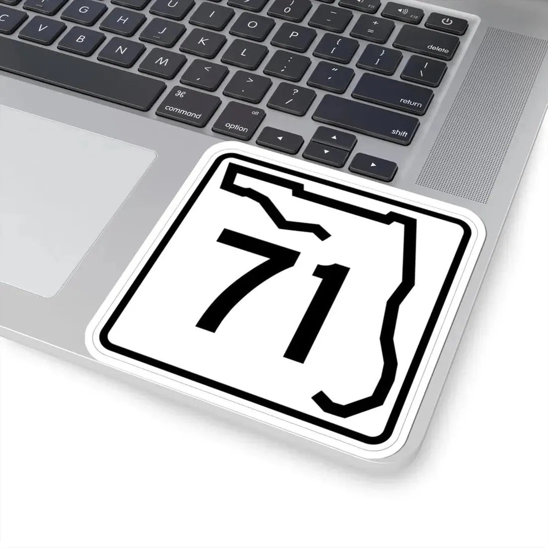 Florida 71 (Florida) (Road Sign) STICKER Vinyl Kiss-Cut Decal - The Sticker Space