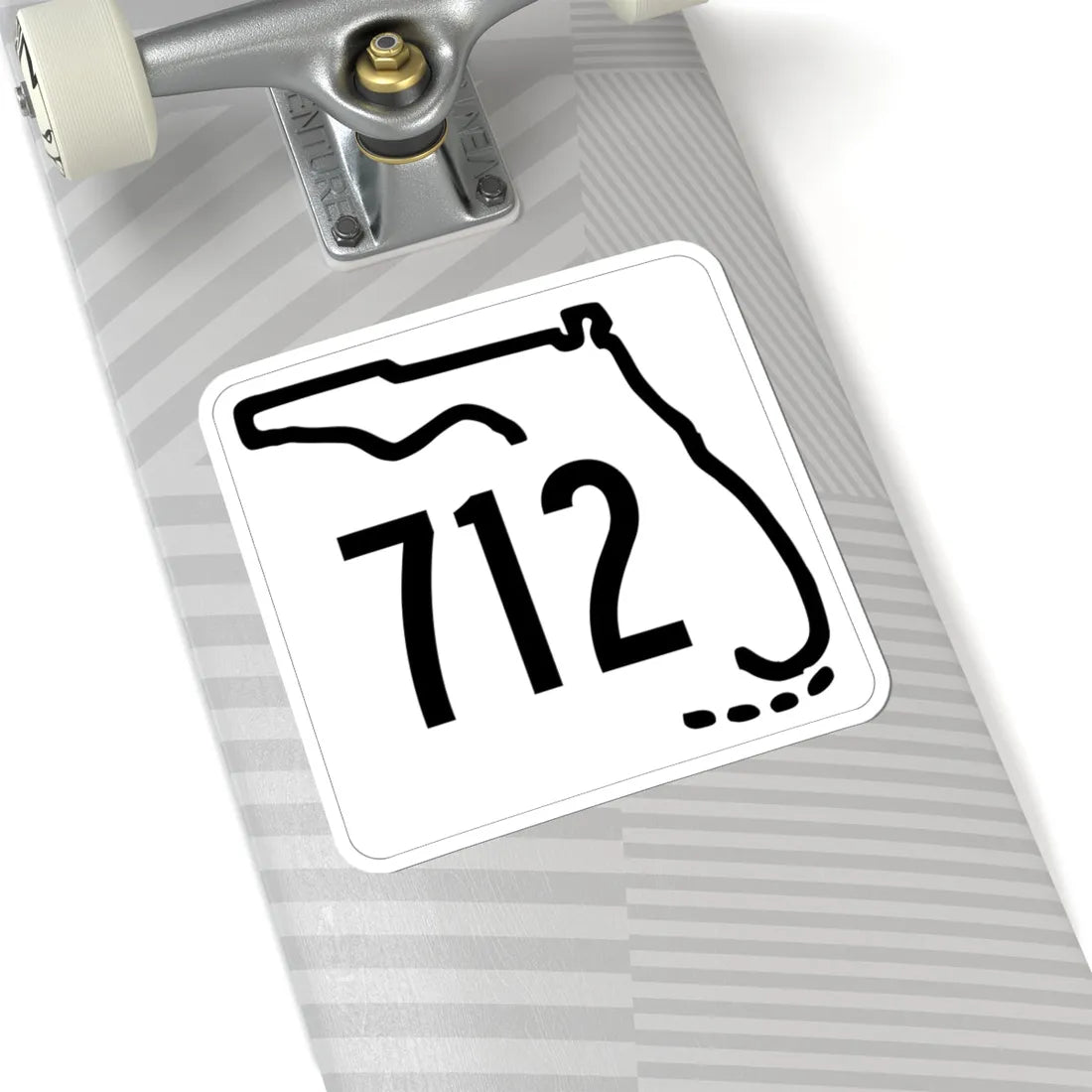 Florida 712 1955 (Florida) (Road Sign) STICKER Vinyl Kiss-Cut Decal - The Sticker Space