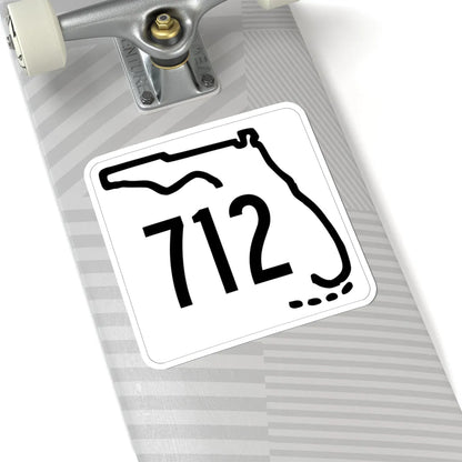 Florida 712 1955 (Florida) (Road Sign) STICKER Vinyl Kiss-Cut Decal - The Sticker Space