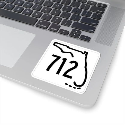 Florida 712 1955 (Florida) (Road Sign) STICKER Vinyl Kiss-Cut Decal - The Sticker Space