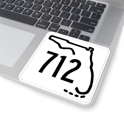 Florida 712 1955 (Florida) (Road Sign) STICKER Vinyl Kiss-Cut Decal - The Sticker Space