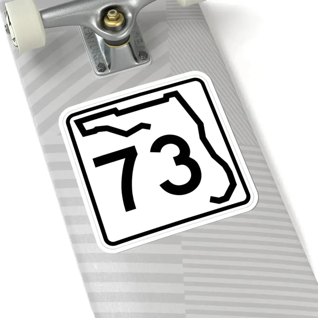 Florida 73 (Florida) (Road Sign) STICKER Vinyl Kiss-Cut Decal - The Sticker Space