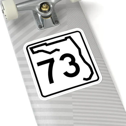 Florida 73 (Florida) (Road Sign) STICKER Vinyl Kiss-Cut Decal - The Sticker Space