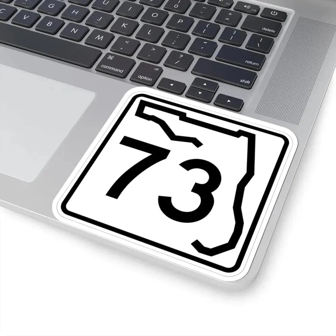 Florida 73 (Florida) (Road Sign) STICKER Vinyl Kiss-Cut Decal - The Sticker Space