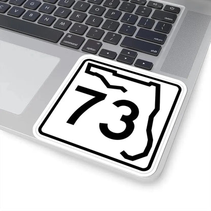 Florida 73 (Florida) (Road Sign) STICKER Vinyl Kiss-Cut Decal - The Sticker Space