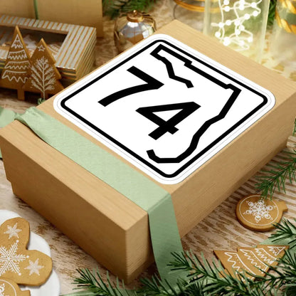 Florida 74 (Florida) (Road Sign) STICKER Vinyl Kiss-Cut Decal - The Sticker Space