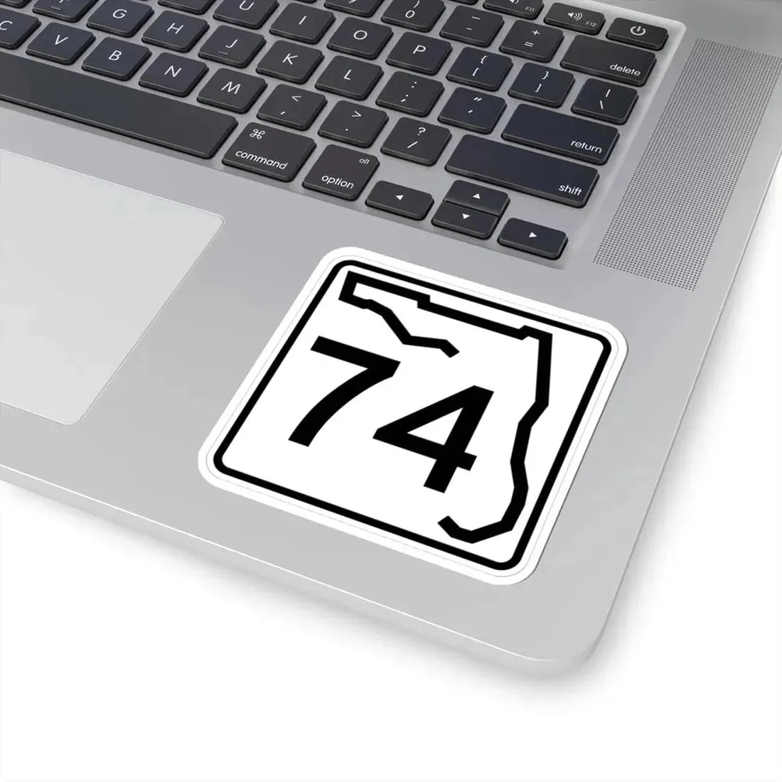 Florida 74 (Florida) (Road Sign) STICKER Vinyl Kiss-Cut Decal - The Sticker Space