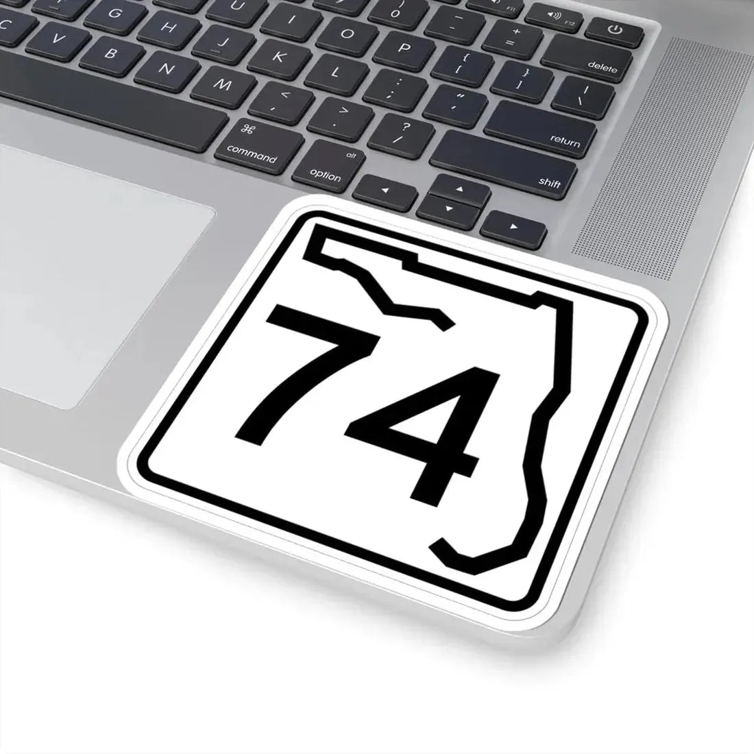 Florida 74 (Florida) (Road Sign) STICKER Vinyl Kiss-Cut Decal - The Sticker Space