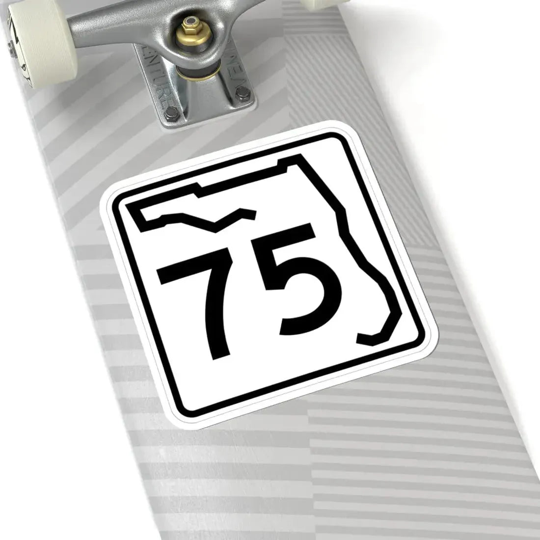 Florida 75 (Florida) (Road Sign) STICKER Vinyl Kiss-Cut Decal - The Sticker Space