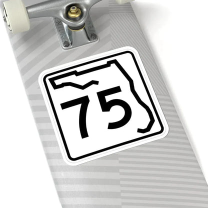 Florida 75 (Florida) (Road Sign) STICKER Vinyl Kiss-Cut Decal - The Sticker Space