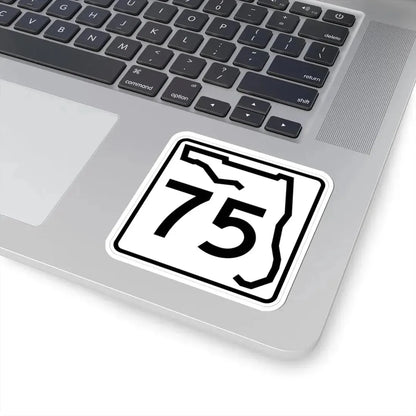 Florida 75 (Florida) (Road Sign) STICKER Vinyl Kiss-Cut Decal - The Sticker Space