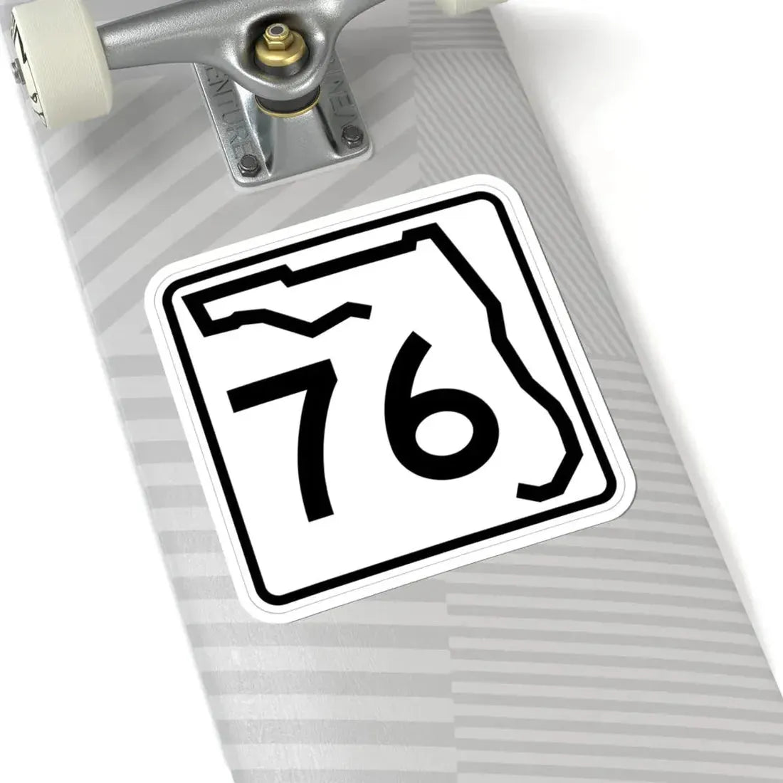 Florida 76 (Florida) (Road Sign) STICKER Vinyl Kiss-Cut Decal - The Sticker Space