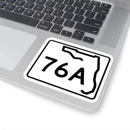 Florida 76A (Florida) (Road Sign) STICKER Vinyl Kiss-Cut Decal - The Sticker Space
