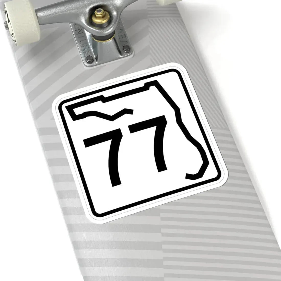 Florida 77 (Florida) (Road Sign) STICKER Vinyl Kiss-Cut Decal - The Sticker Space