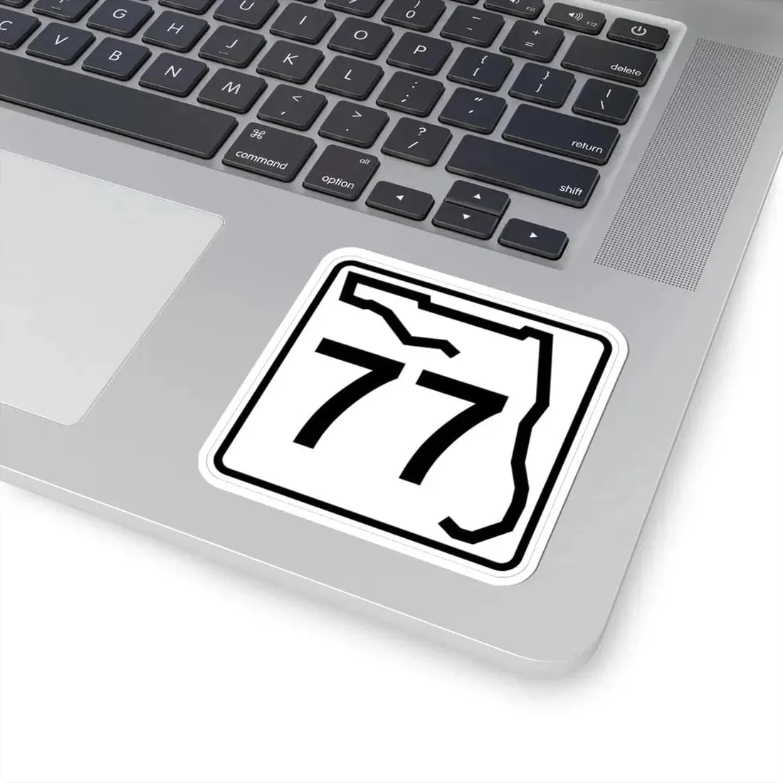 Florida 77 (Florida) (Road Sign) STICKER Vinyl Kiss-Cut Decal - The Sticker Space
