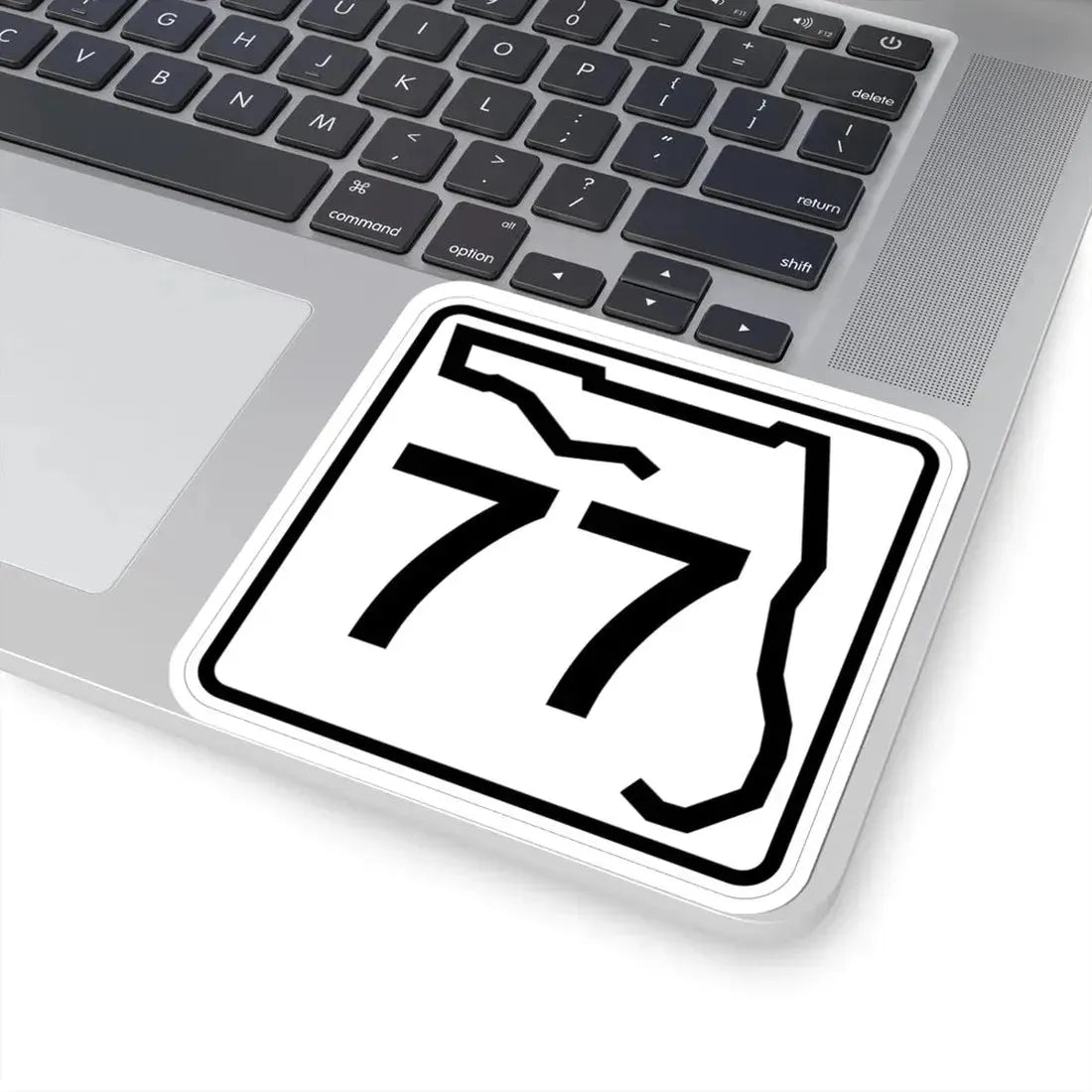 Florida 77 (Florida) (Road Sign) STICKER Vinyl Kiss-Cut Decal - The Sticker Space