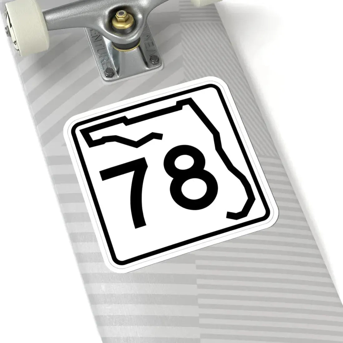 Florida 78 (Florida) (Road Sign) STICKER Vinyl Kiss-Cut Decal - The Sticker Space