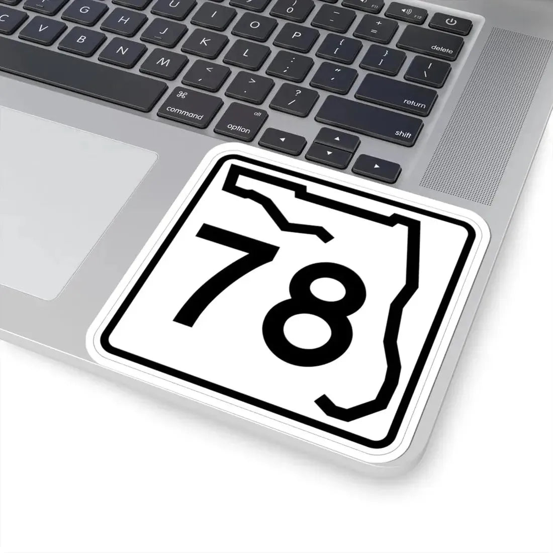 Florida 78 (Florida) (Road Sign) STICKER Vinyl Kiss-Cut Decal - The Sticker Space