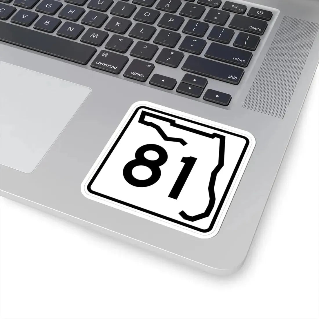 Florida 81 (Florida) (Road Sign) STICKER Vinyl Kiss-Cut Decal - The Sticker Space