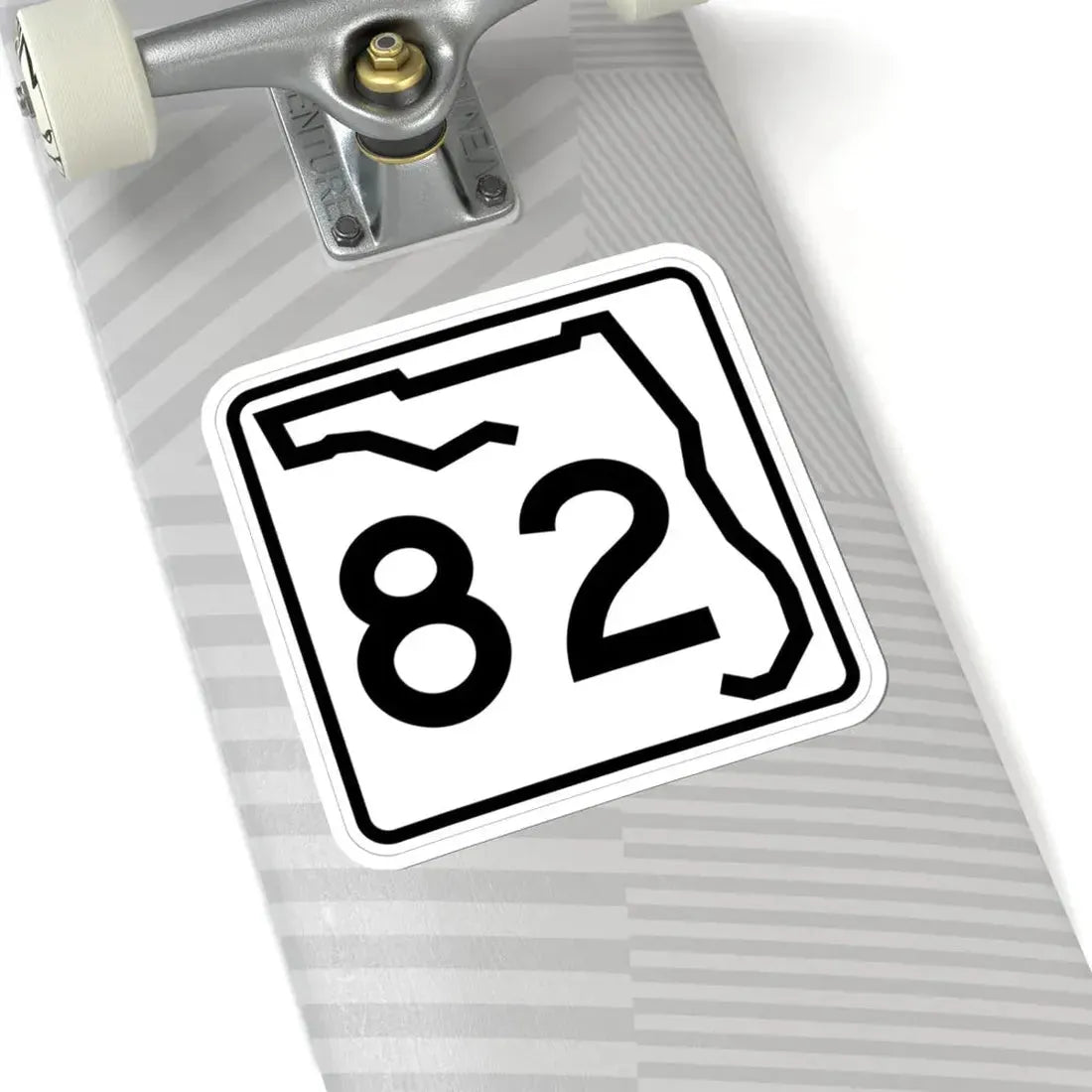 Florida 82 (Florida) (Road Sign) STICKER Vinyl Kiss-Cut Decal - The Sticker Space