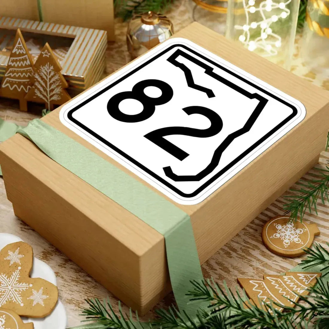 Florida 82 (Florida) (Road Sign) STICKER Vinyl Kiss-Cut Decal - The Sticker Space