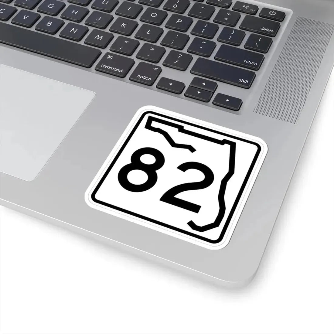 Florida 82 (Florida) (Road Sign) STICKER Vinyl Kiss-Cut Decal - The Sticker Space