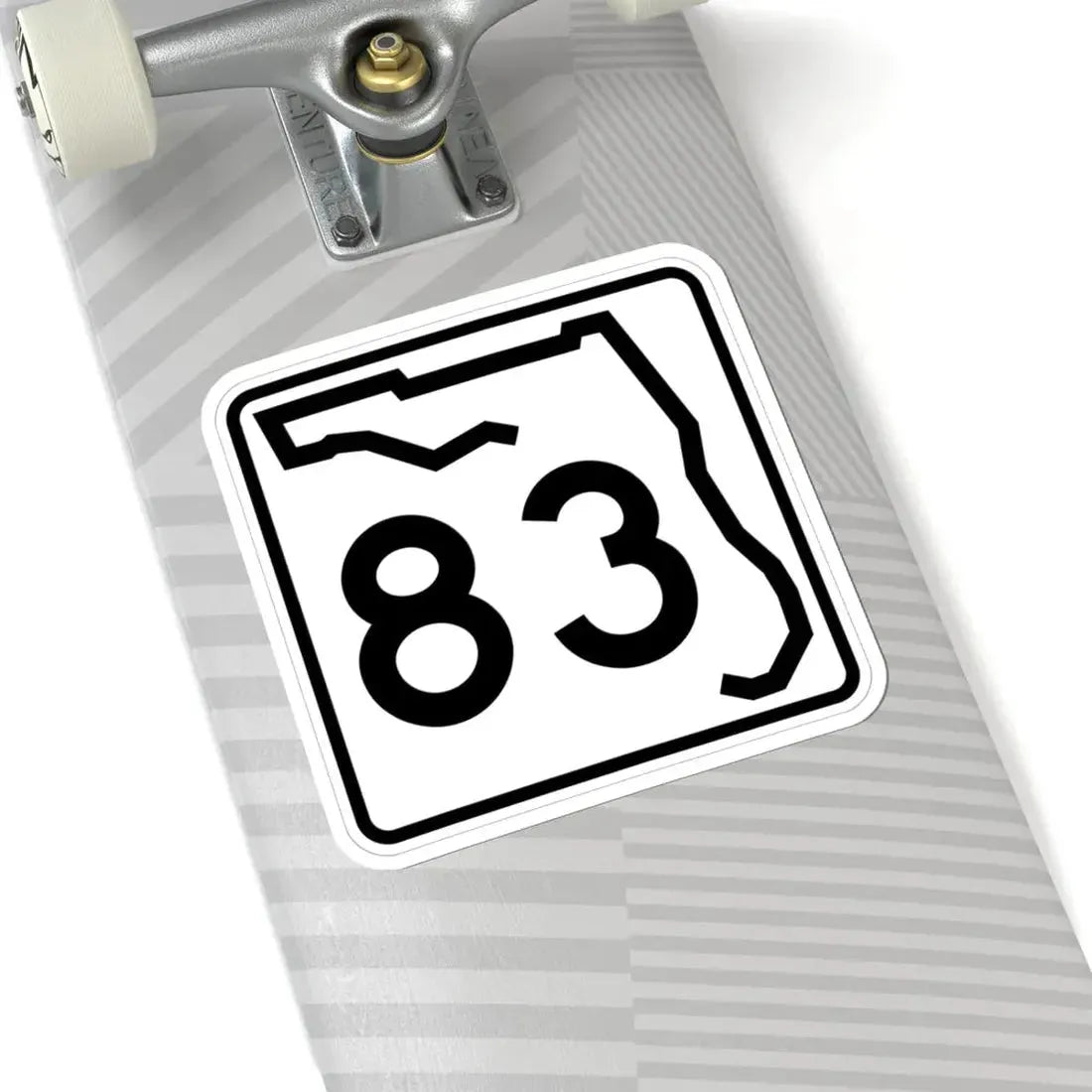 Florida 83 (Florida) (Road Sign) STICKER Vinyl Kiss-Cut Decal - The Sticker Space